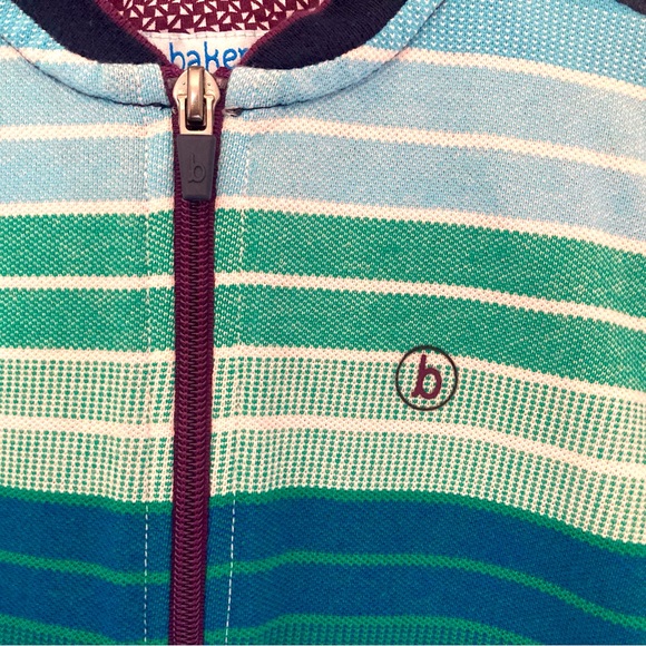 Ted Baker striped half-zip shirt, 2-3 years - Picture 2 of 12